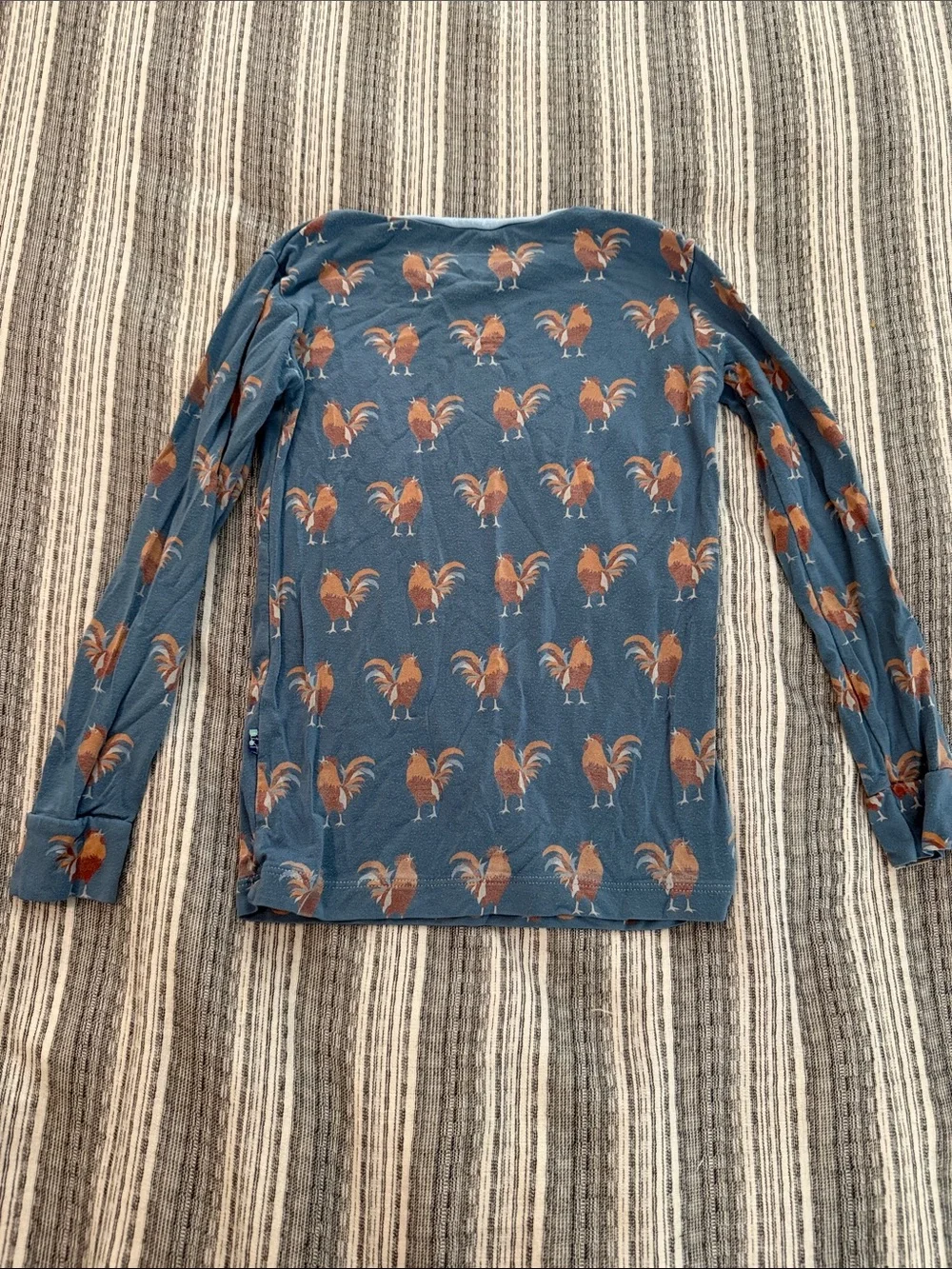 Kickee Pants Rooster PJs Size 6